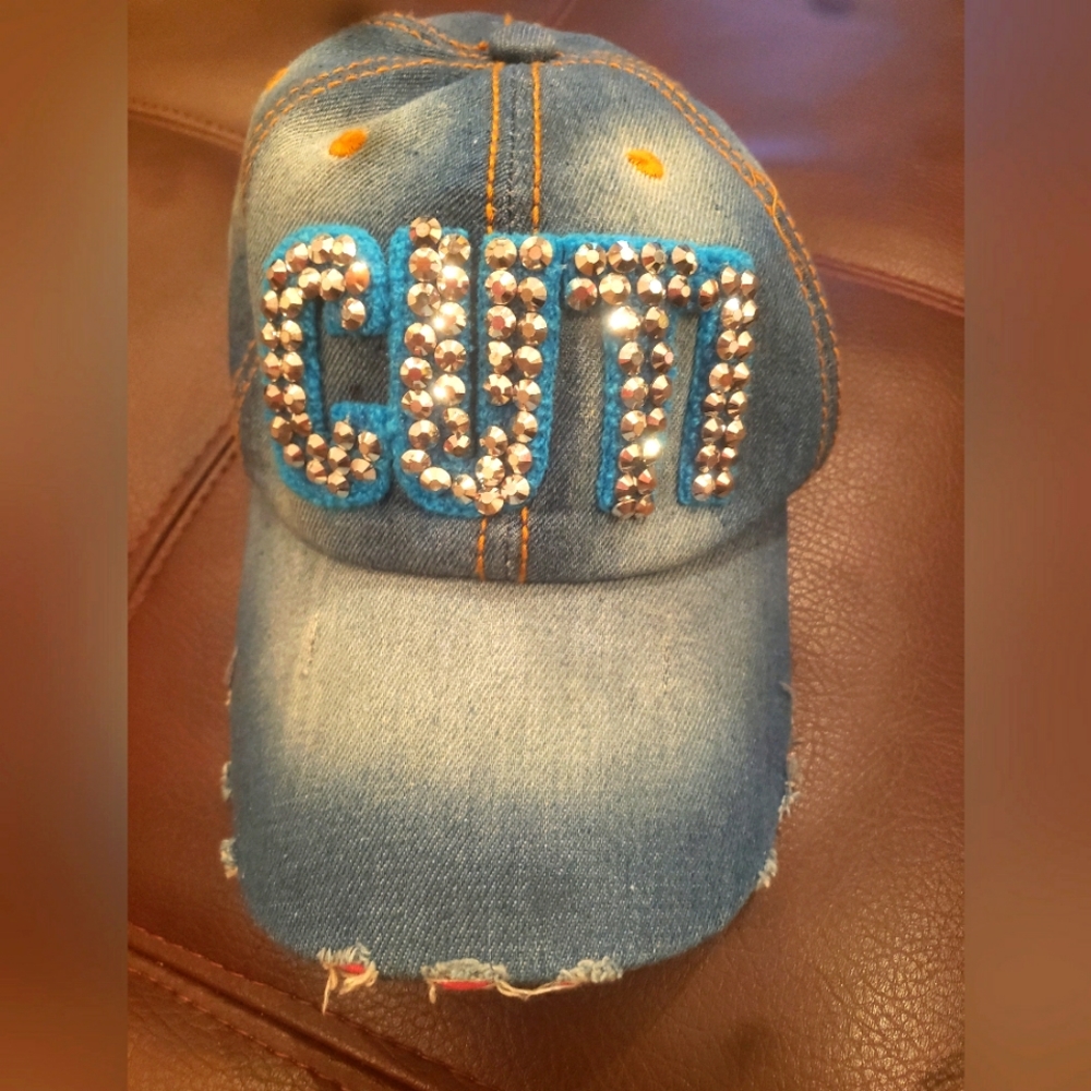 Magid “CUTI” baseball cap with stud detail